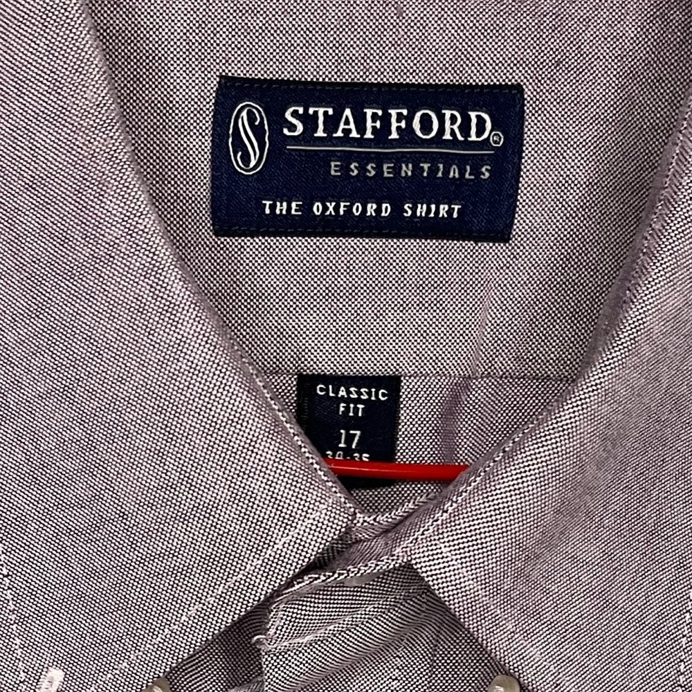 Gently used Dress Shirts Size 17 (XL) LAVENDER